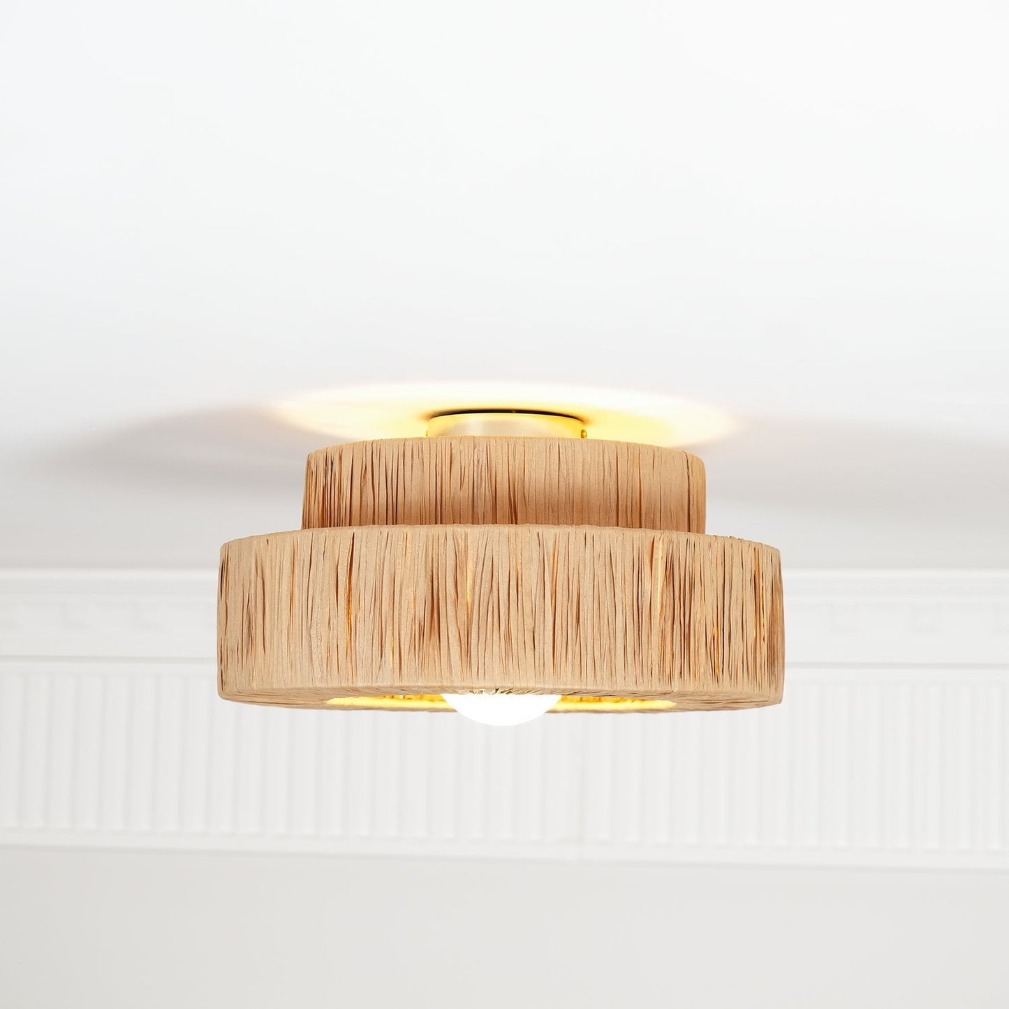 Straw Art Ceiling Lamp Ceiling lamp