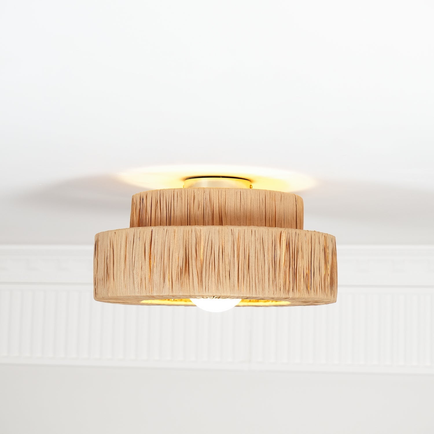 Straw Art Ceiling Lamp Ceiling lamp