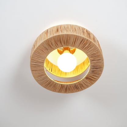 Straw Art Ceiling Lamp Ceiling lamp