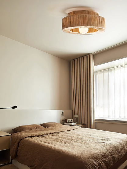 Straw Art Ceiling Lamp Ceiling lamp