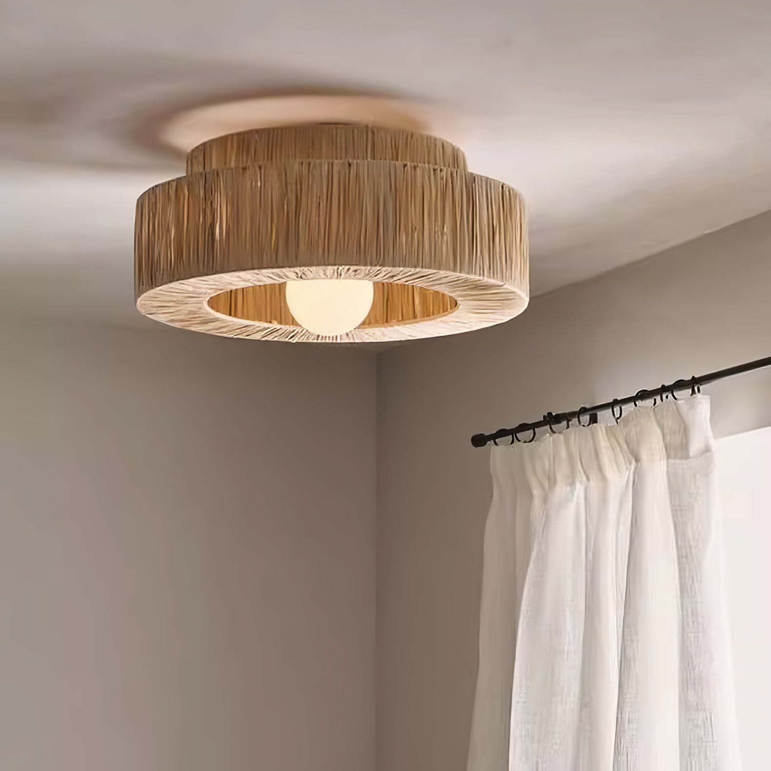 Straw Art Ceiling Lamp Ceiling lamp