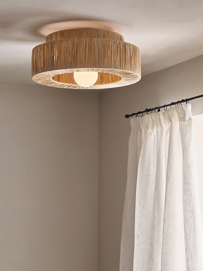 Straw Art Ceiling Lamp Ceiling lamp
