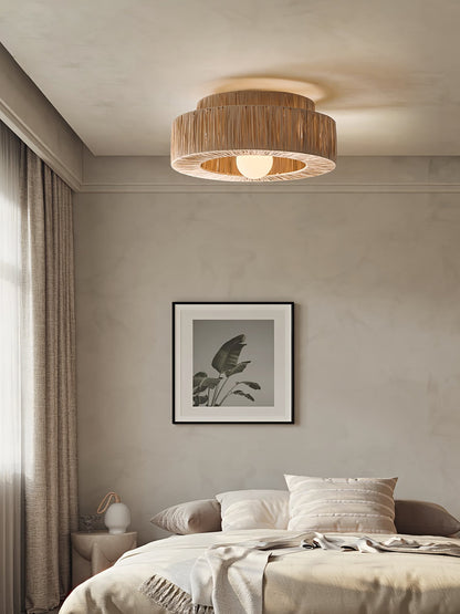 Straw Art Ceiling Lamp Ceiling lamp
