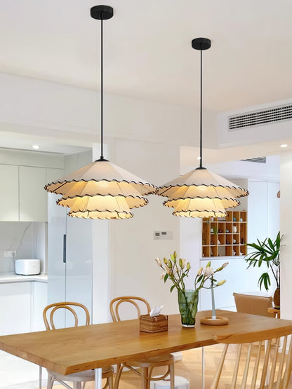 Lotus Leaf Fabric Pendant Light Pendant light