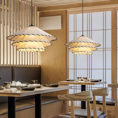 Lotus Leaf Fabric Pendant Light Pendant light