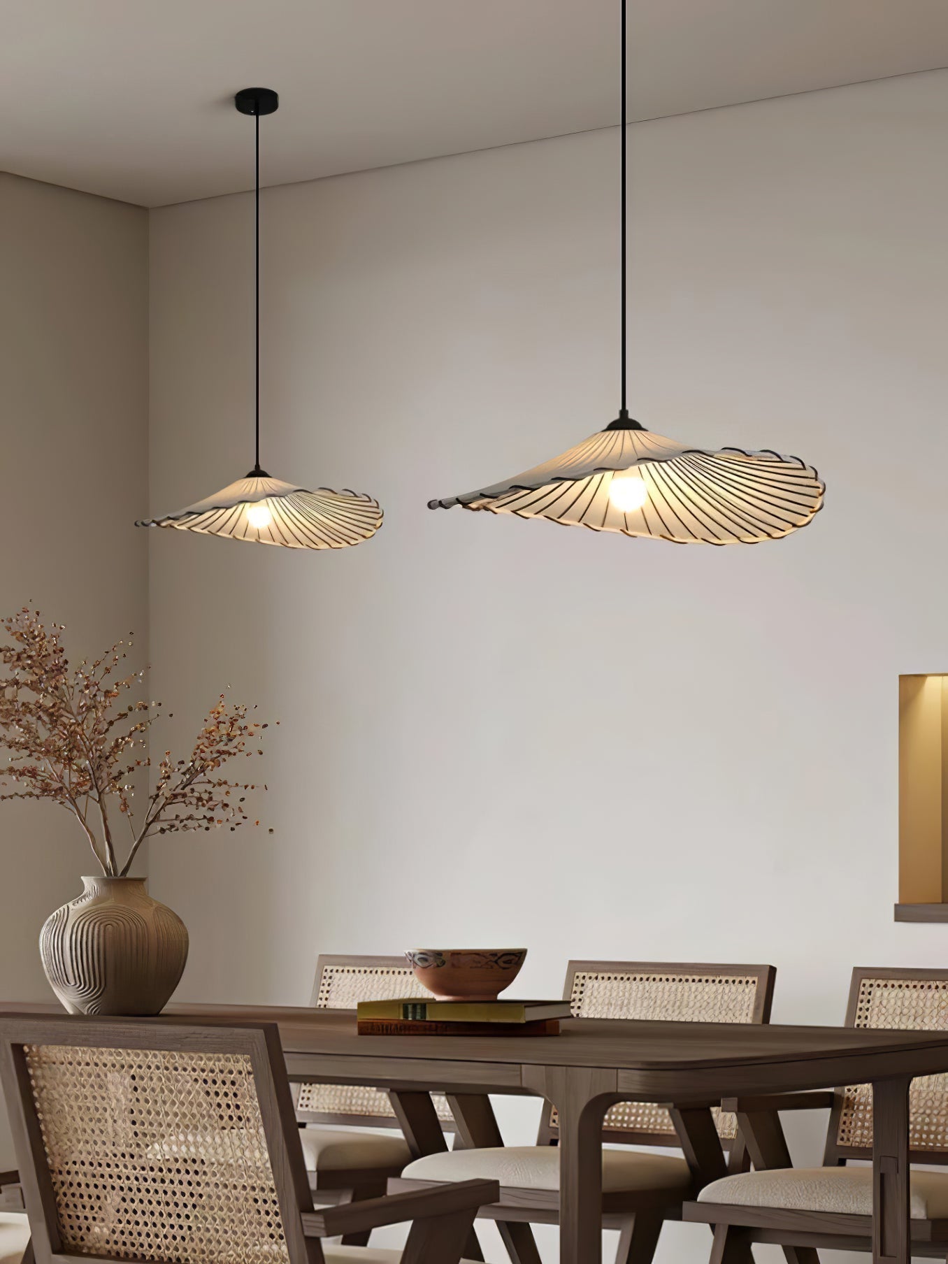 Lotus Leaf Fabric Pendant Light Pendant light