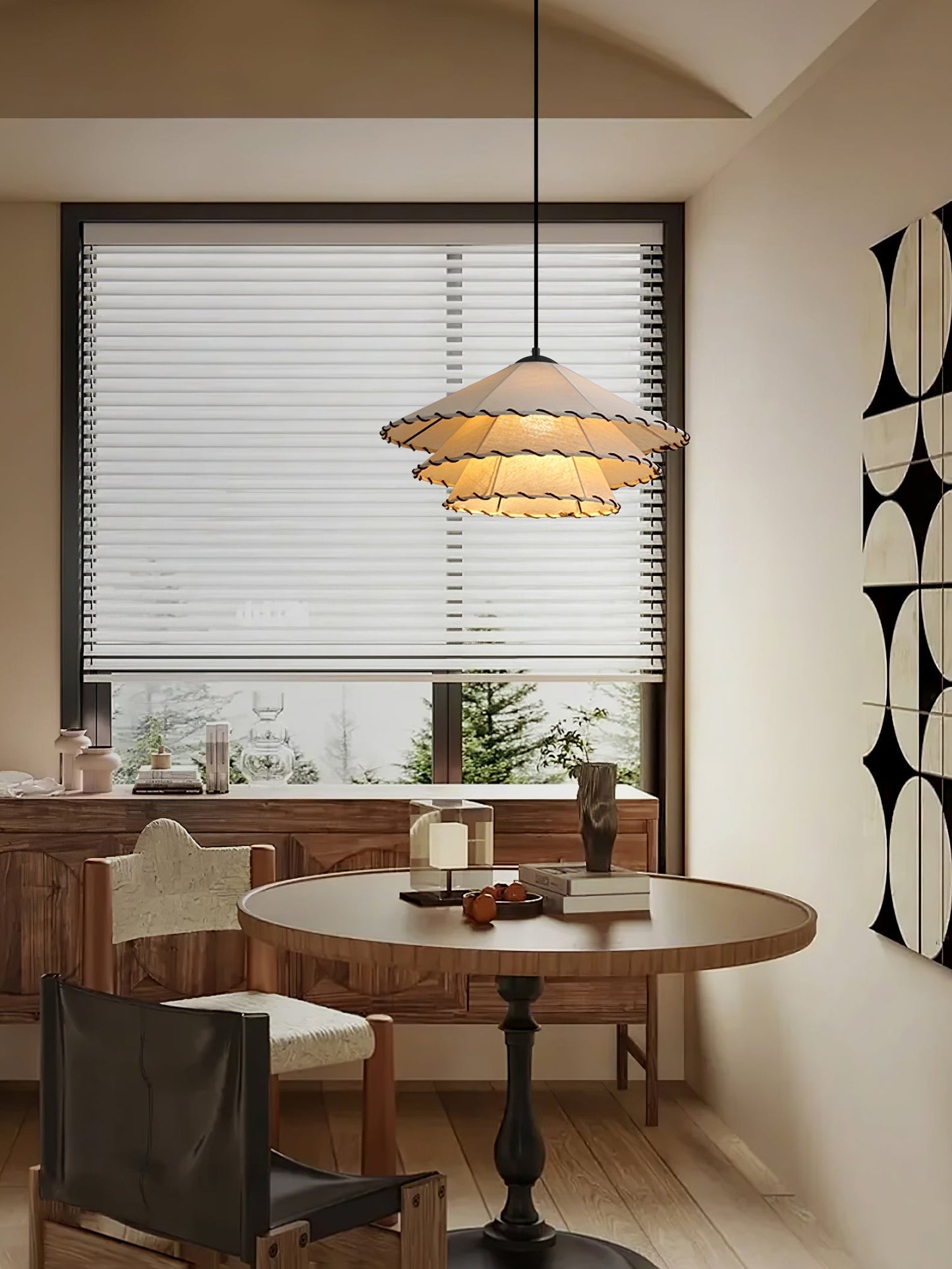 Lotus Leaf Fabric Pendant Light Pendant light