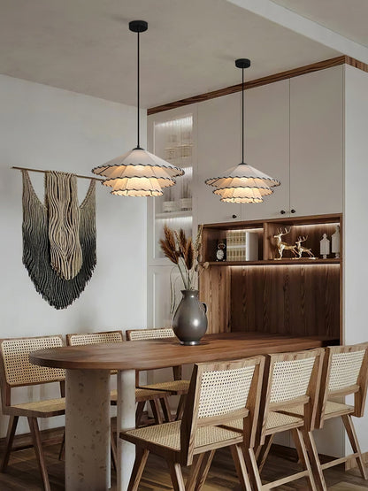 Lotus Leaf Fabric Pendant Light Pendant light