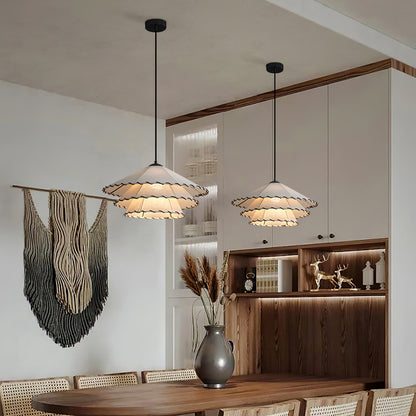Lotus Leaf Fabric Pendant Light Pendant light