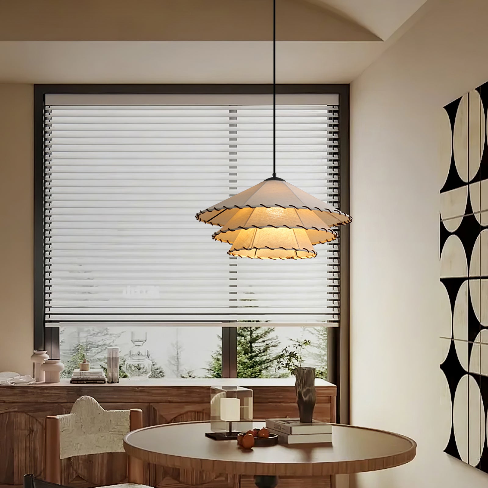 Lotus Leaf Fabric Pendant Light Pendant light