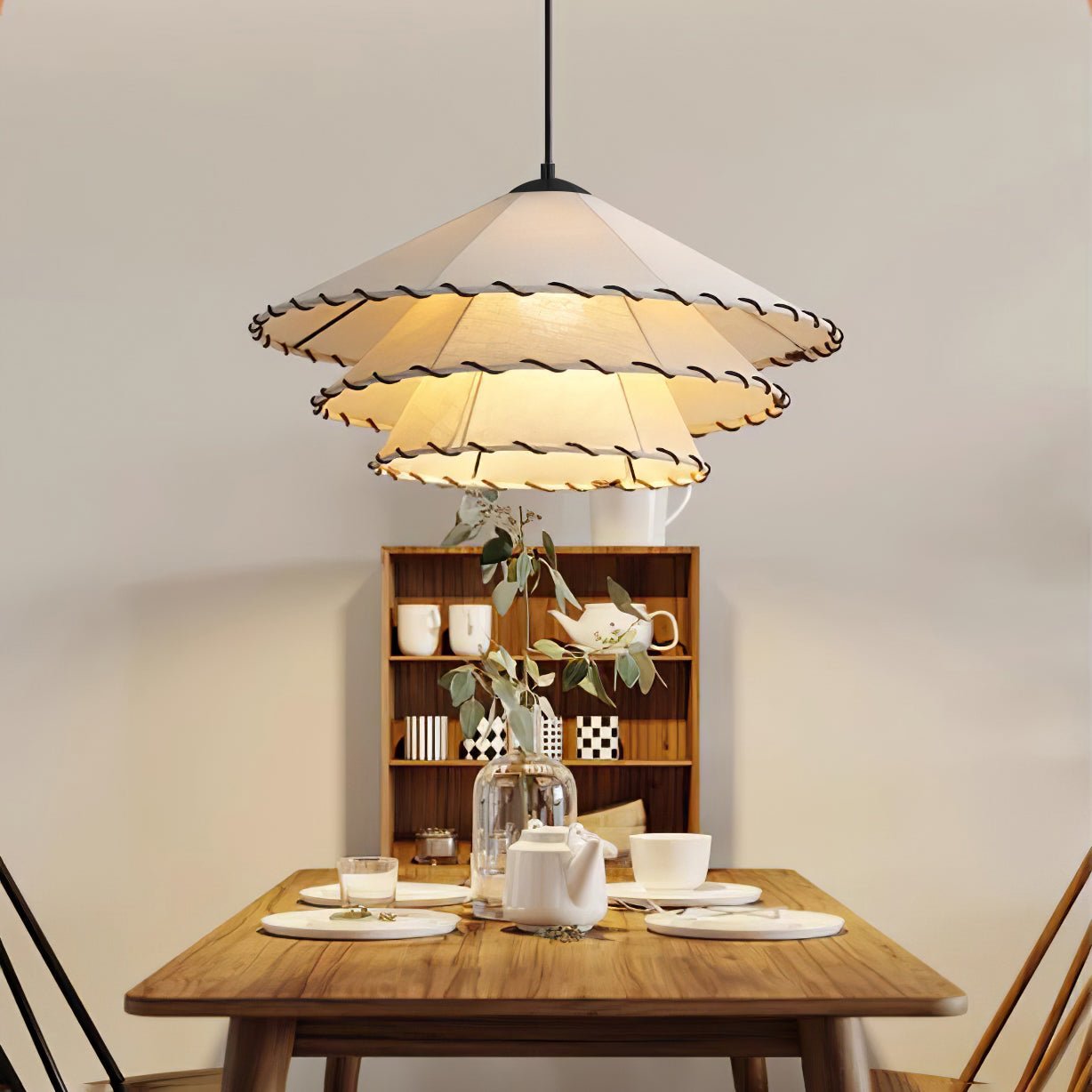 Lotus Leaf Fabric Pendant Light Pendant light
