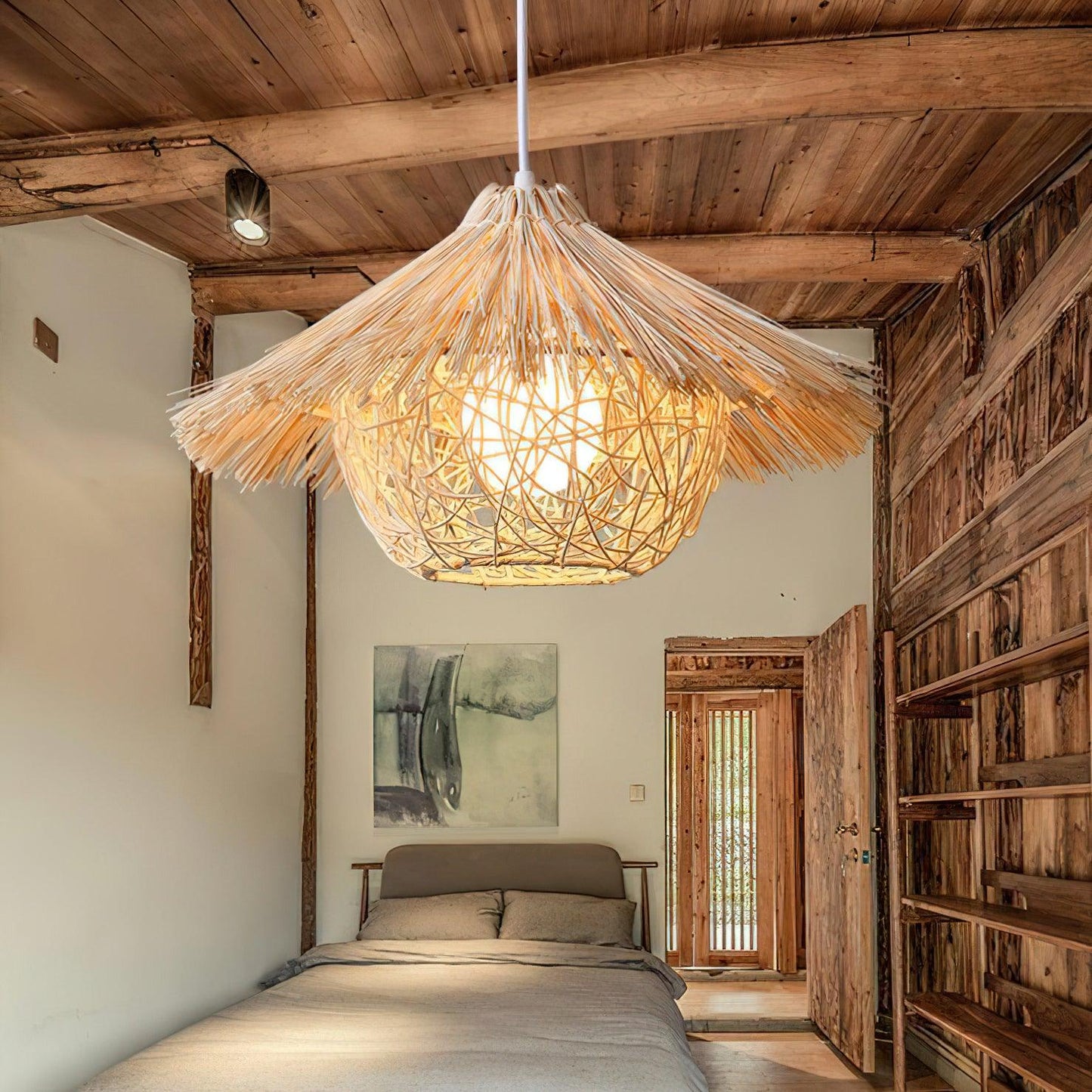Straw Hat Pendant Light Pendant light