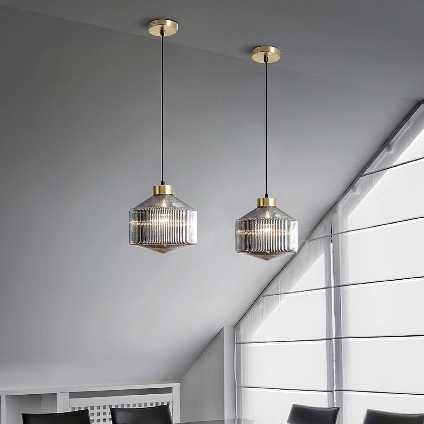 Striped Spinning Top Pendant Light Pendant light