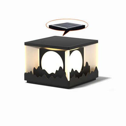 Sunrise Garden Light ? 11.8″ x H 9.8″ / Dia 30cm x H 25cm / Model B: Solar-Powered Version / Warm Light Table lamp