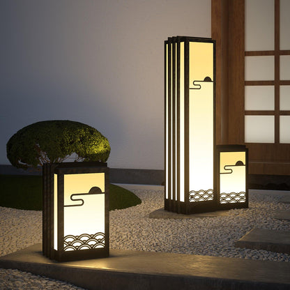 Sunrise Pattern Outdoor Light Table lamp