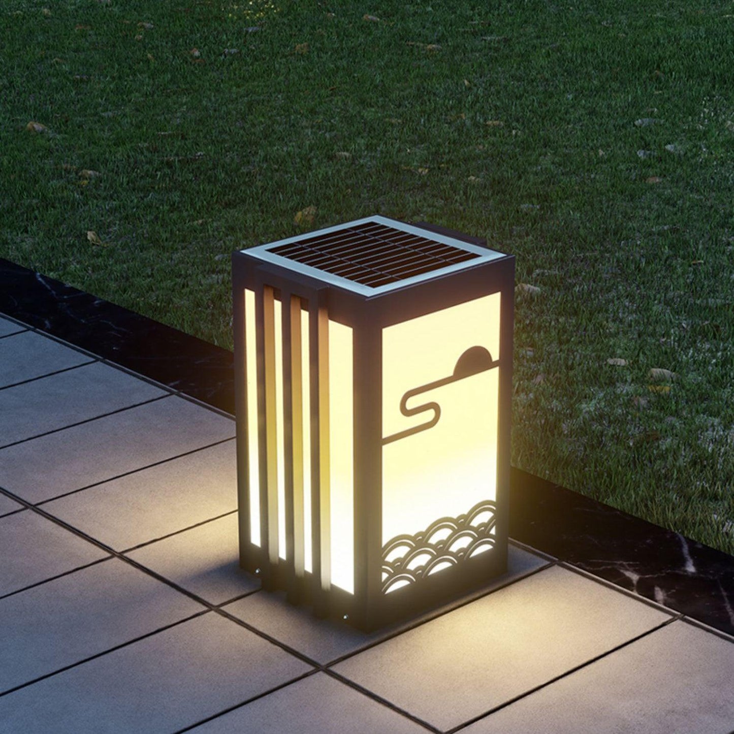 Sunrise Pattern Outdoor Light Table lamp