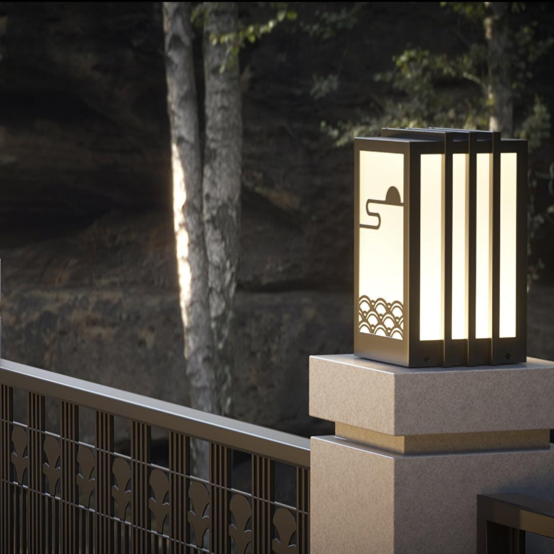 Sunrise Pattern Outdoor Light Table lamp