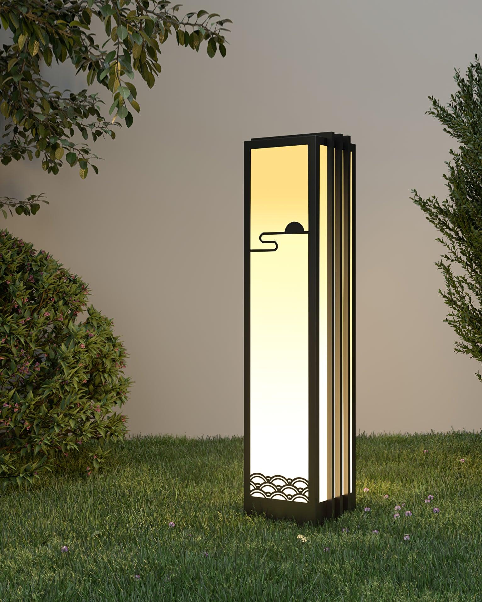 Sunrise Pattern Outdoor Light Table lamp