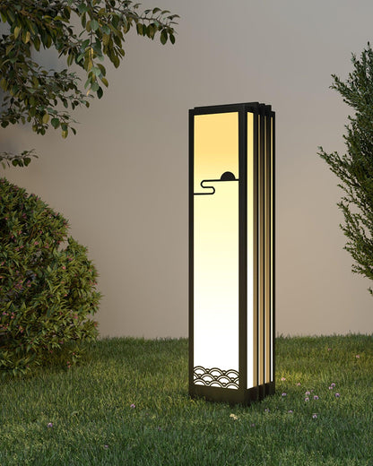 Sunrise Pattern Outdoor Light Table lamp