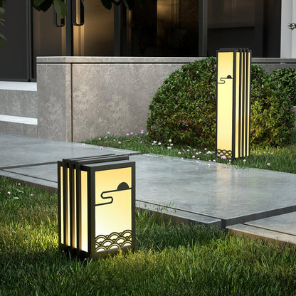 Sunrise Pattern Outdoor Light Table lamp