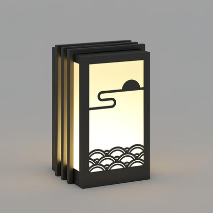 Sunrise Pattern Outdoor Light Table lamp