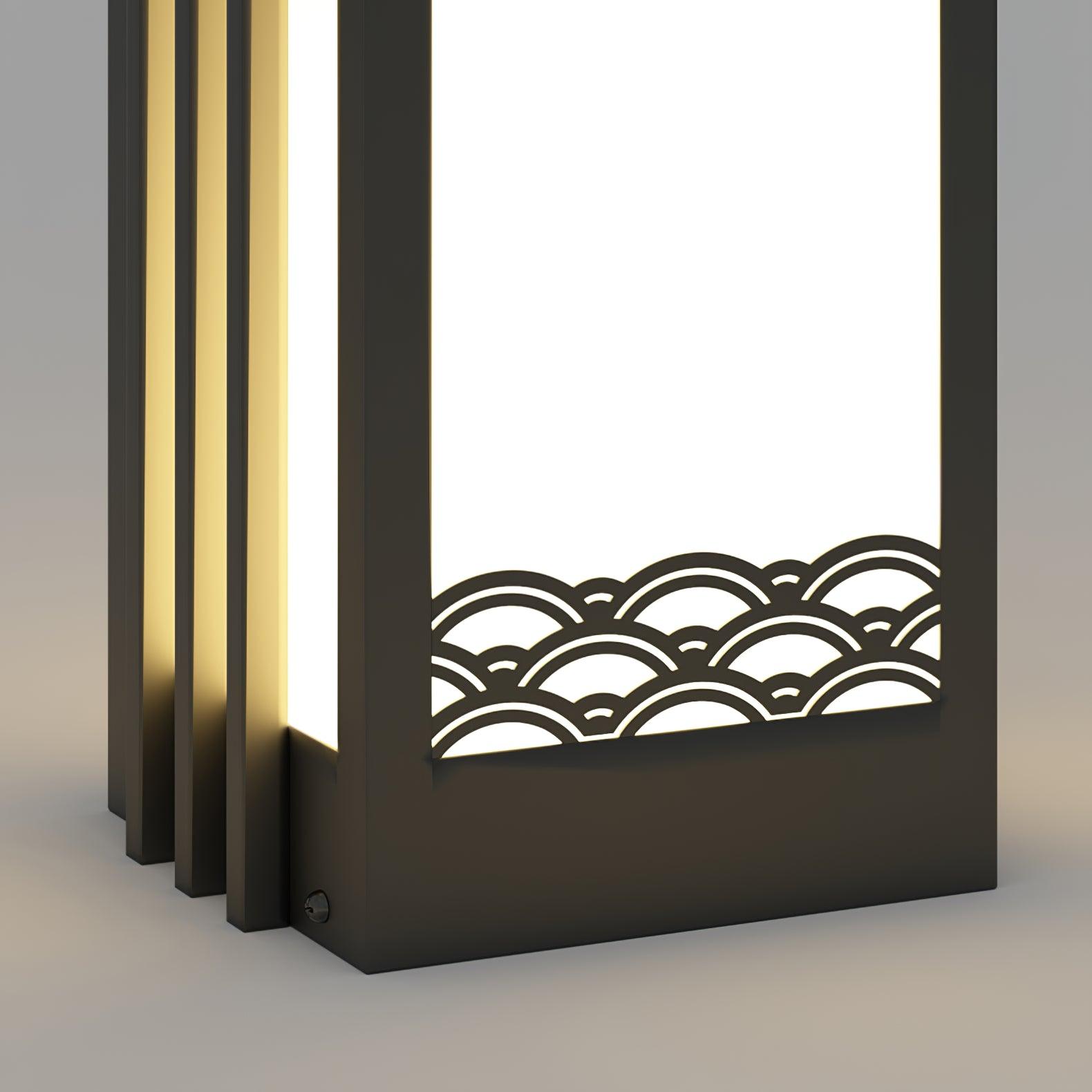 Sunrise Pattern Outdoor Light Table lamp