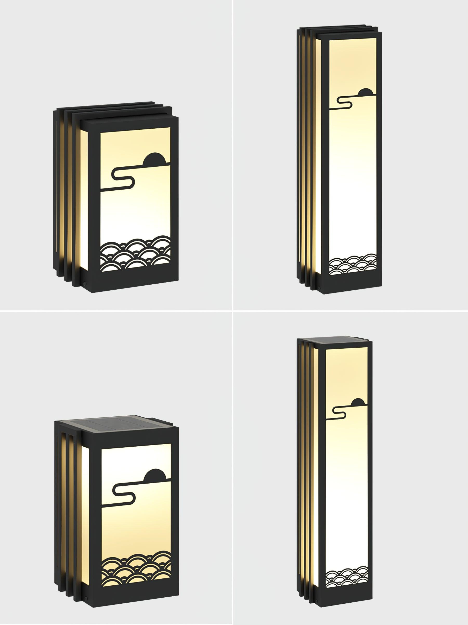 Sunrise Pattern Outdoor Light Table lamp