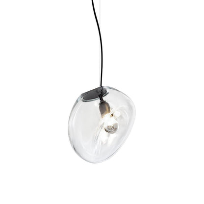 Suspended Water Drop Pendant Lamp Dia 7.9″ x H 59.1″ / Dia 20cm x H 150cm / Clear Pendant light