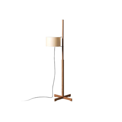 Svelte Silhouette Floor Lamp Dark walnut & White Dia 13.8″ x H 65.4″ / Dia 35cm x H 166cm / US Plug Floor lamp