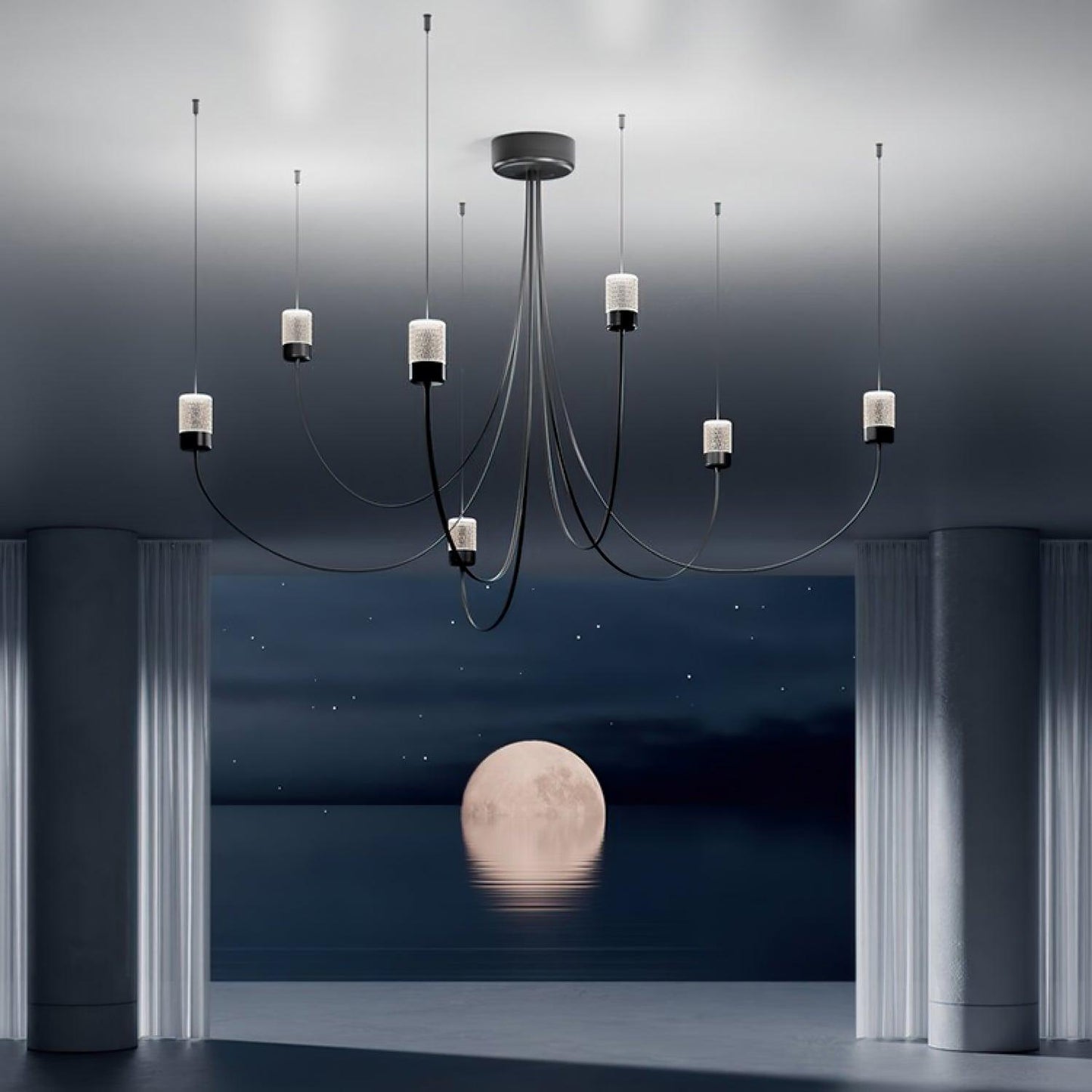 Swaying Chandelier Chandelier