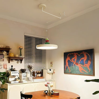 Swing Arm Stone Pendant Light Pendant light