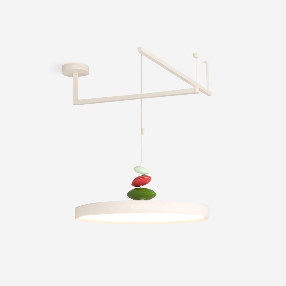 Swing Arm Stone Pendant Light Pendant light