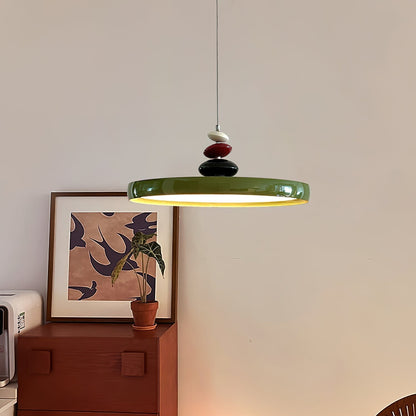 Swing Arm Stone Pendant Light Pendant light
