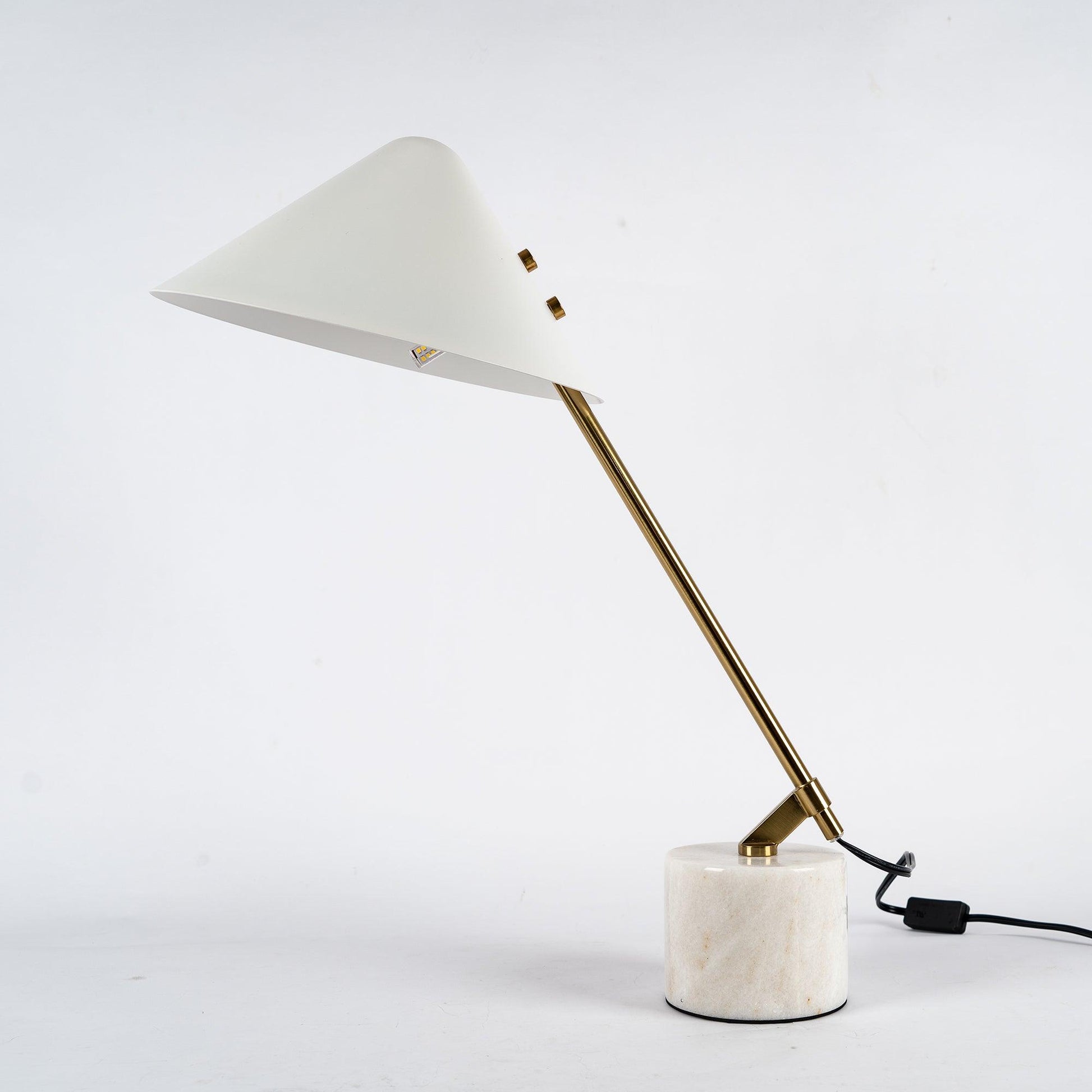 Small Hat Table Lamp L 21.7″ x H 20.5″ / L 55cm x H 52cm / White / US Plug Table lamp