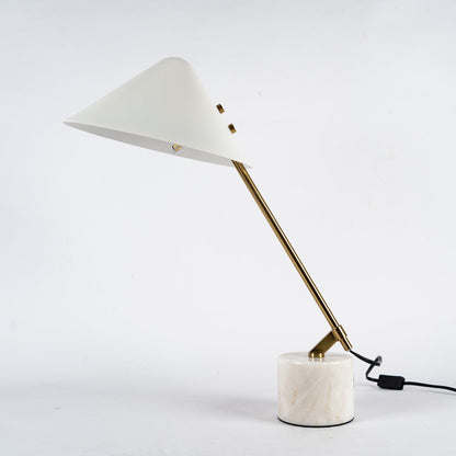 Small Hat Table Lamp L 21.7″ x H 20.5″ / L 55cm x H 52cm / White / US Plug Table lamp