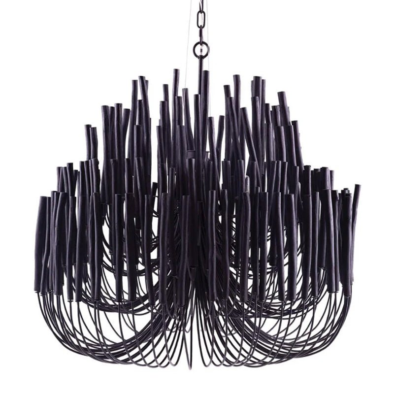 Swinton Chandelier 12 Heads ? 31.5″ x H 39.4″ / Black 1001 Chandelier