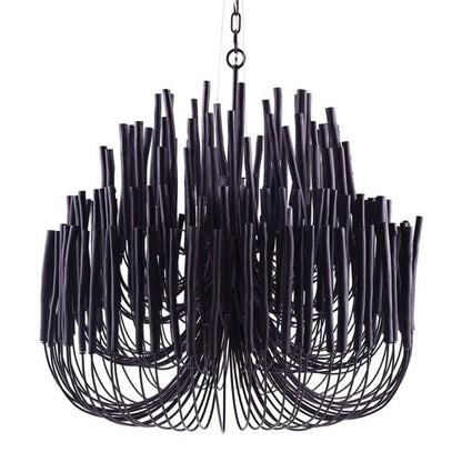 Swinton Chandelier 12 Heads ? 31.5″ x H 39.4″ / Black 1001 Chandelier