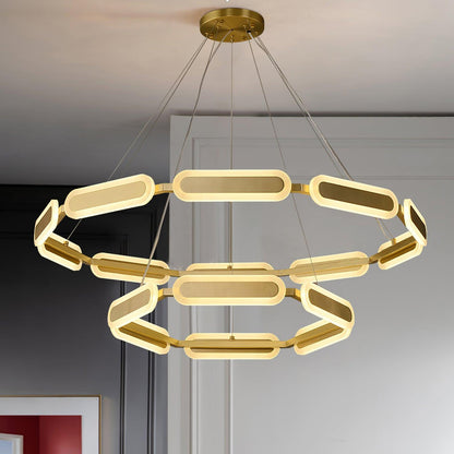 Swirl Chandelier Chandelier