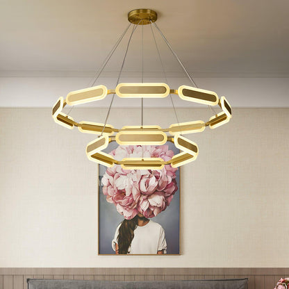 Swirl Chandelier Chandelier
