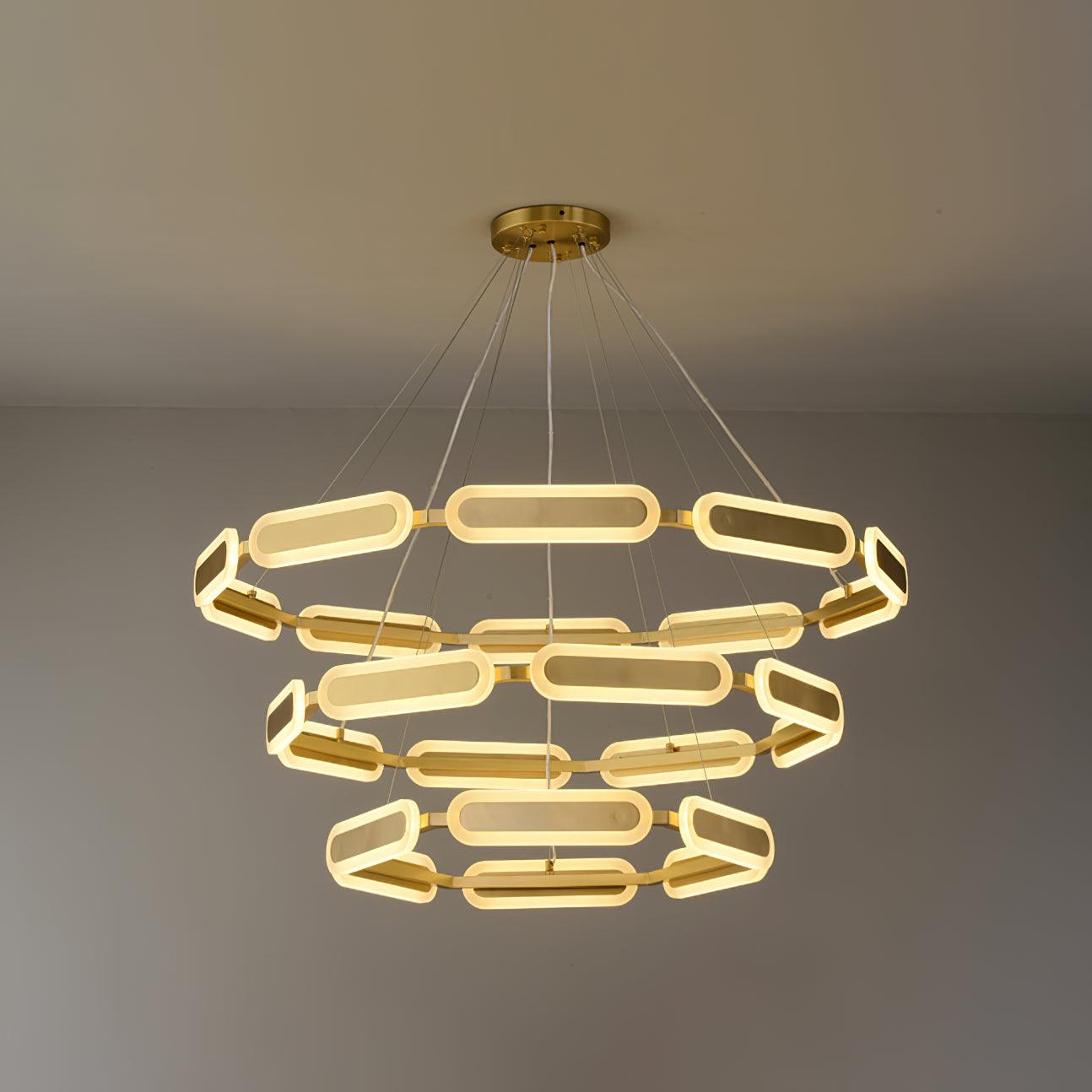 Swirl Chandelier Chandelier