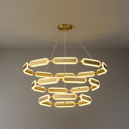 Swirl Chandelier Chandelier