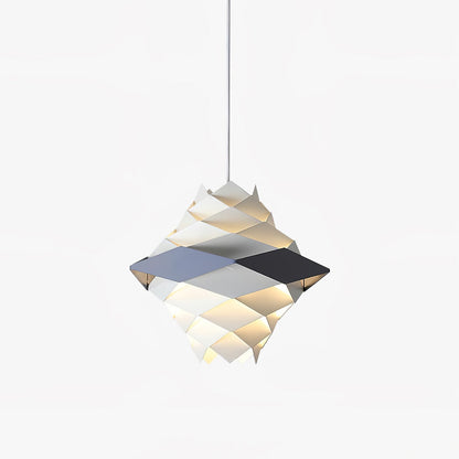 Symphoni Pendant Light Dia 15.7″ x H 13.8″ / Dia 40cm x H 35cm / White + Blue Pendant light