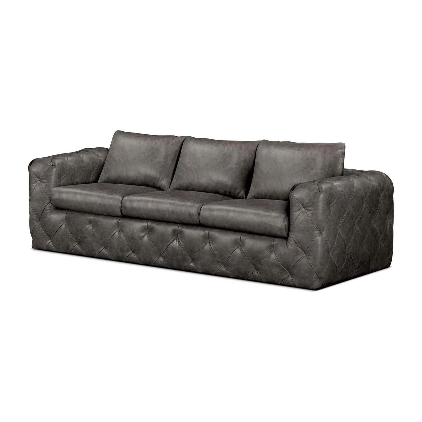 Theodore Alexander Seated Drift Tufted 3 Seater Sofa