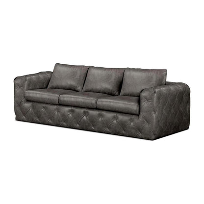 Theodore Alexander Seated Drift Tufted 3 Seater Sofa