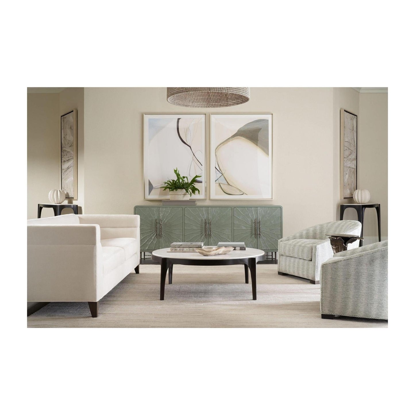 Theodore Alexander TA Originals Rome Round Cocktail Table
