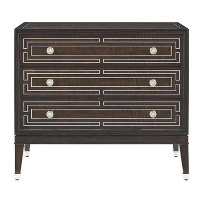 Theodore Alexander Spencer London 3-Drawer Nightstand