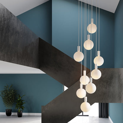 Alumina Nine Multi-Light Pendant