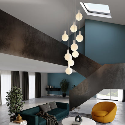 Alumina Nine Multi-Light Pendant
