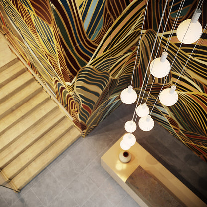 Alumina Nine Multi-Light Pendant