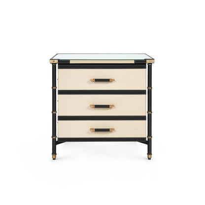 Villa & House Toulon 3-Drawer Side Table